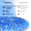 Urinal Screen Deodorizer (12 Pack) Urinal Cakes Anti-Splash Toilet Smell Refresher protection for Bathroom Office Stadiums Schools with Free Gloves - 12pcs Blue Ocean Breeze